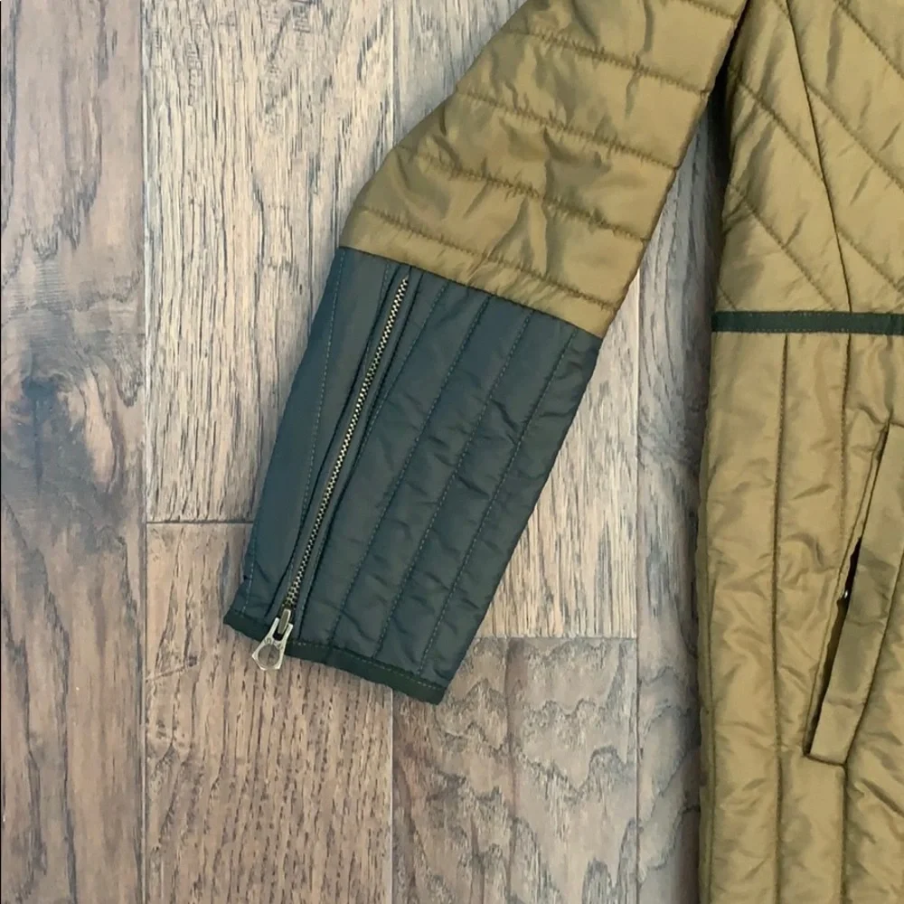 Madewell Brown and Black Puffer Jacket - Picture 5 of 12